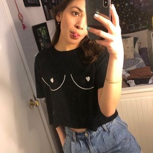 Forever 21 boobies top